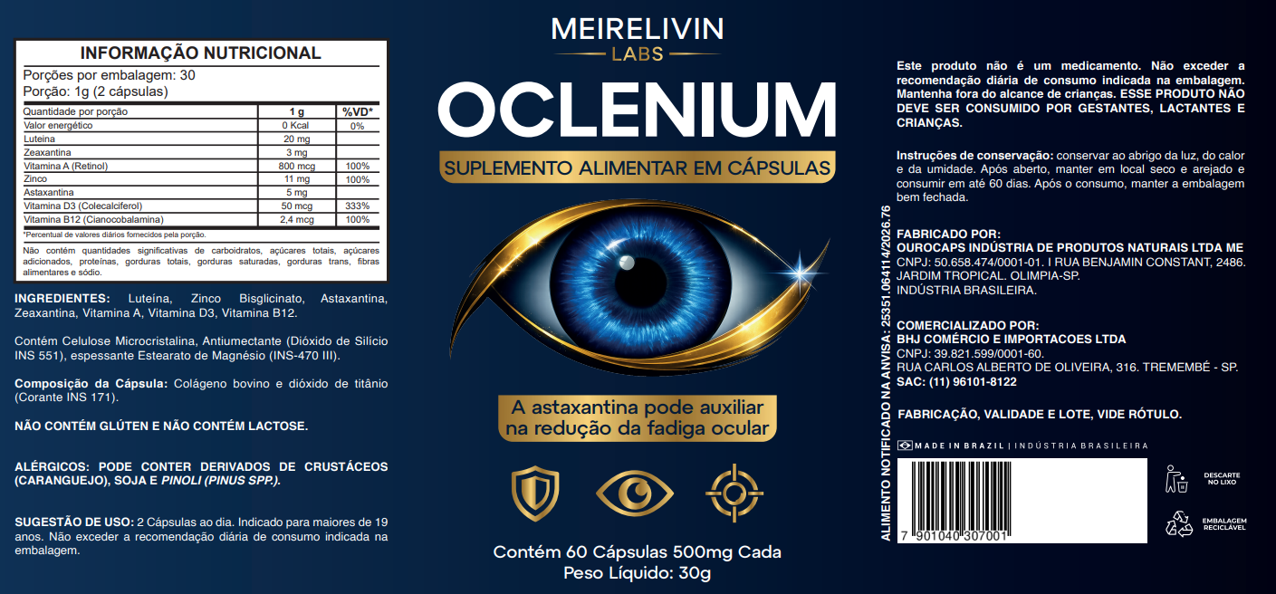 Rótulo Oficial Oclenium